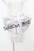 Qutie Frash / 花魁帯コルセット  パープル H-25-09-17-1023-QU-TO-KB-ZH