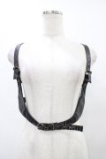 Na+H / レザーハーネス  黒 H-25-09-17-1025-PU-TO-KB-ZH