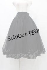 Na+H / hmバルーンスカート  黒 H-25-09-17-1028-PU-SK-KB-ZH