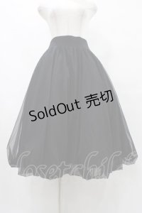 Na+H / hmバルーンスカート  黒 H-25-09-17-1028-PU-SK-KB-ZH