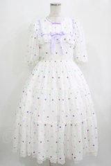 Angelic Pretty / Candy Petit Heartワンピース Free オフ H-25-09-18-003-AP-OP-NS-ZH