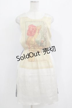 画像1: Fi.n.t / ミシャプリントワンピース Free ネイビー H-25-09-18-028-CA-OP-NS-ZH