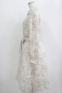 画像2: axes femme POETIQUE / ヴィンテージフラワーワンピース M 生成り H-25-09-18-029-AX-OP-NS-ZH