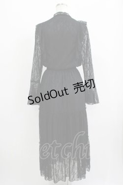 画像3: axes femme / 総レースワンピース M ブラック H-25-09-18-030-AX-OP-NS-ZH