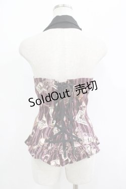 画像3: ALICE and the PIRATES / Teufel von Hameln柄ベスト Free ロザリオ(ボルドー) H-25-09-18-035-PA-TO-NS-ZH