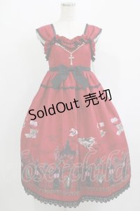 ALICE and the PIRATES / Vampire Requiem柄ジャンパースカートセット Free エンジ H-25-09-18-004-PA-OP-NS-ZH