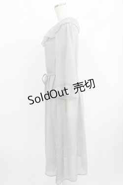 画像2: an another angelus / シアーロングカーディガン Free GRAY H-25-09-18-036-CA-TO-NS-ZH