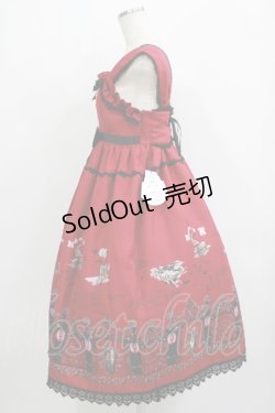 画像2: ALICE and the PIRATES / Vampire Requiem柄ジャンパースカートセット Free エンジ H-25-09-18-004-PA-OP-NS-ZH