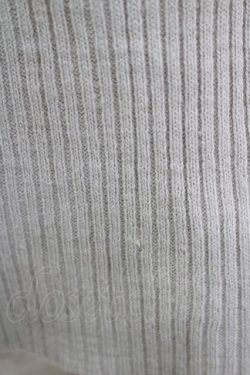 画像4: axes femme / レースアップタートルネックニット M グレー H-25-09-18-045-AX-TO-NS-ZH