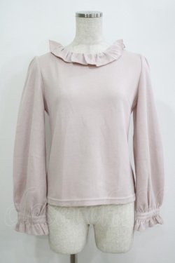 画像1: Ank Rouge / バックリボンニット M ピンク H-25-09-18-046-CA-TO-NS-ZH