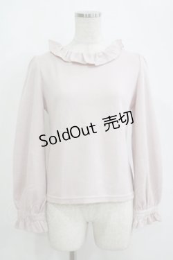 画像1: Ank Rouge / バックリボンニット M ピンク H-25-09-18-046-CA-TO-NS-ZH