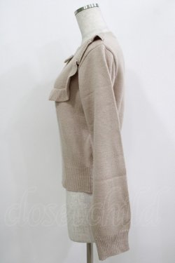 画像2: F i.n.t / ヨークフリルニット Free BEIGE H-25-09-18-048-CA-TO-NS-ZH