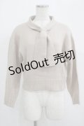 an another angelus / タイカラーニット Free BEIGE H-25-09-18-049-CA-TO-NS-ZH