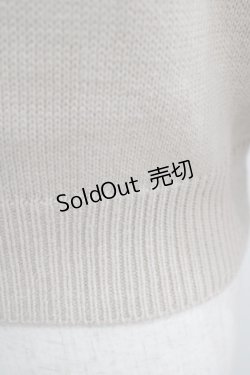 画像4: an another angelus / タイカラーニット Free BEIGE H-25-09-18-049-CA-TO-NS-ZH