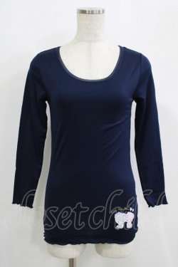 画像1: m petit by misako / サンリオキャラクターズコラボ リトルツインスターズ インナー M ネイビー H-25-09-18-050-LO-TS-NS-ZH