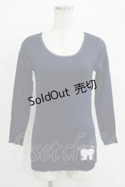 画像1: m petit by misako / サンリオキャラクターズコラボ リトルツインスターズ インナー M ネイビー H-25-09-18-050-LO-TS-NS-ZH