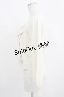 画像2: Fi.n.t / フロントリボンニットプルオーバー Free IVORY H-25-09-18-051-CA-TO-NS-ZH