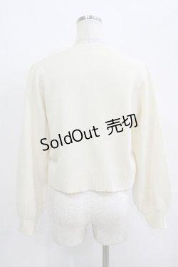 画像3: Fi.n.t / フロントリボンニットプルオーバー Free IVORY H-25-09-18-051-CA-TO-NS-ZH