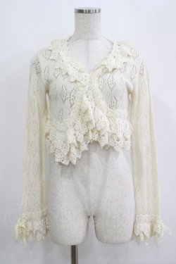 画像1: Angelic Pretty / Dolly Ribbon ニットボレロ Free  H-25-09-18-052-AP-TO-NS-ZH