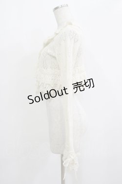 画像2: Angelic Pretty / Dolly Ribbon ニットボレロ Free  H-25-09-18-052-AP-TO-NS-ZH