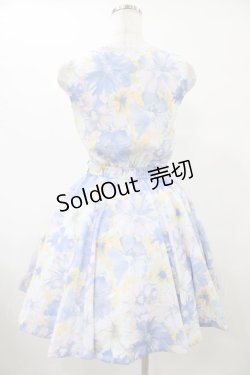 画像2: LIZ LISA / 花柄ワンピース Free ブルー H-25-09-18-1036-LO-TO-NS-ZH