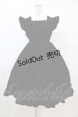 画像1: axes femme kawaii / クラシカルベロアジャンスカ M ブラック H-25-09-18-1039-AX-OP-NS-ZH