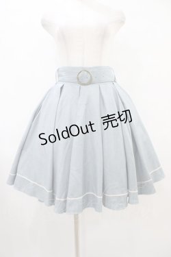 画像1: Kurumi Collaboration / フレアマリンアカデミアスカート M サックス H-25-09-18-1042-0-SK-NS-ZH