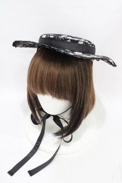 画像1: Kurumi Collaboration / KRMヘッドドレス  ブラック H-25-09-18-1005-0-AC-NS-ZH