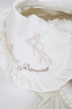 画像3: Amavel / トゥシューズ刺繍ブラウス Free 生成り H-25-09-18-1051-CA-BL-NS-ZH