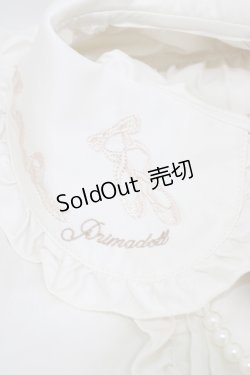 画像3: Amavel / トゥシューズ刺繍ブラウス Free 生成り H-25-09-18-1051-CA-BL-NS-ZH