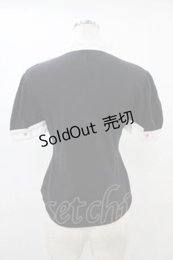 画像2: Angelic Pretty / ラウンドジャボカットソー Free ブラック H-25-09-18-1058-AP-TO-NS-ZH