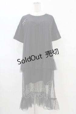 画像1: Ank Rouge / チュールドッキングTe M ブラック H-25-09-18-1059-CA-TS-NS-ZH