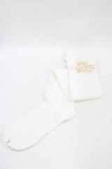 ALICE and the PIRATES / A/Pロゴ小レースオーバーニーソックス  オフ H-25-09-18-1014-PA-ZA-NS-ZH