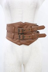 ALICE and the PIRATES / 合皮カマーベルト Free キャメル H-25-09-18-1016-PA-ZA-NS-ZH