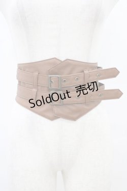 画像1: ALICE and the PIRATES / 合皮カマーベルト Free キャメル H-25-09-18-1016-PA-ZA-NS-ZH