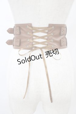 画像2: ALICE and the PIRATES / 合皮カマーベルト Free キャメル H-25-09-18-1016-PA-ZA-NS-ZH