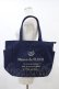 画像1: Maison de FLEUR / サイドポケットMトートバッグ  ネイビー H-25-09-18-1019-LO-BG-NS-ZH (1)