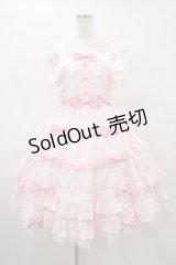 Angelic Pretty / Melody Frillジャンパースカート Free ピンク H-25-09-18-1024-AP-OP-NS-ZH