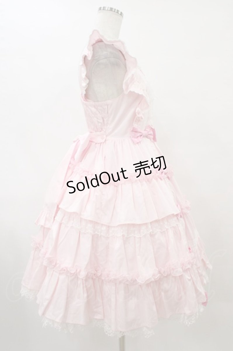 画像3: Angelic Pretty / Melody Frillジャンパースカート Free ピンク H-25-09-18-1024-AP-OP-NS-ZH (3)