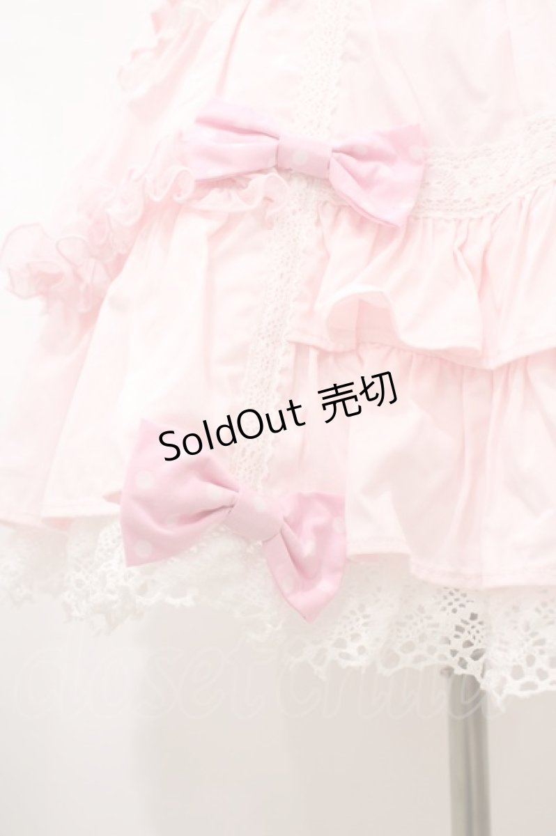 画像5: Angelic Pretty / Melody Frillジャンパースカート Free ピンク H-25-09-18-1024-AP-OP-NS-ZH (5)