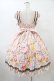 画像2: metamorphose / Flavor Parade ハイウエストジャンパースカート Free ピンク H-25-09-18-1025-ME-OP-NS-ZH (2)