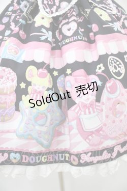 画像5: Angelic Pretty / Toy's Donut Dinerスカート Free ブラック H-25-09-18-1028-AP-SK-NS-ZH