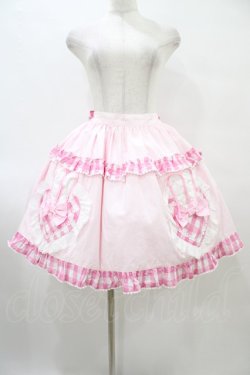 画像1: BABY,THE STARS SHINE BRIGHT / Alice meets the White Rabbitスカート Free ピンク H-25-09-18-1029-BA-SK-NS-ZH