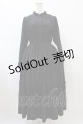 F&A / フロントピンタックロングティアードワンピース Free BLACK H-25-09-18-1030-LO-OP-NS-ZH