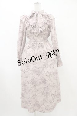 画像1: Hudson honey / Makiコラボ/ワンピース M ピンク H-25-09-18-1032-0-OP-NS-ZH