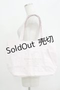 Maison de FLEUR / sakura刺繍Mトートバッグ  ピンク H-25-09-18-054-LO-BG-NS-ZH