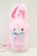 画像2: Angelic Pretty / BUNNY TOYぬいぐるみポーチ  ピンク H-25-09-18-058-AP-BG-NS-ZH (2)