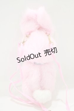 画像3: Angelic Pretty / BUNNY TOYぬいぐるみポーチ  ピンク H-25-09-18-058-AP-BG-NS-ZH