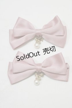 画像2: Amavel / Merry-go-Round リボンクリップ  ピンク H-25-09-18-071-CA-AC-NS-ZH