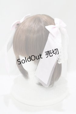 画像1: Angelic Pretty / ハートチャームリボンクリップSet  ピンク H-25-09-18-077-AP-AC-NS-ZH